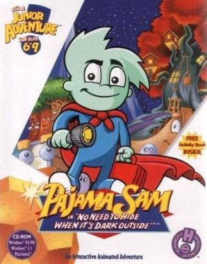 Pajama Sam in No Need To Hide When It's Dark Outside