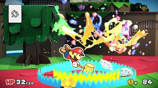 Paper Mario: Color Splash screenshot