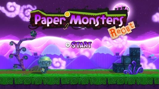 Paper Monsters Recut titlescreen