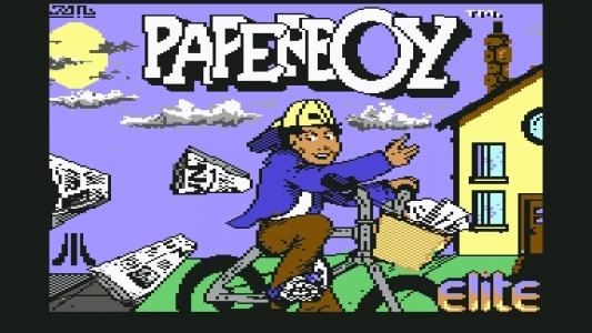 Paperboy Encore titlescreen