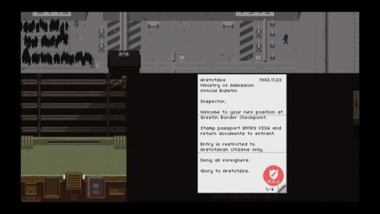 Papers, Please screenshot