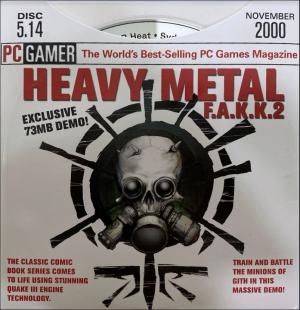 PCGamer Heavy Metal F.A.K.K.2 Demo Disc