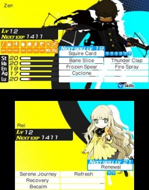 Persona Q: Shadow of the Labyrinth screenshot