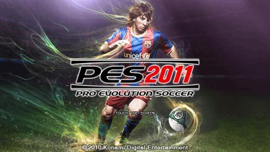 PES 2011 titlescreen