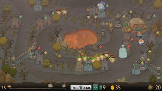 PixelJunk Monsters screenshot