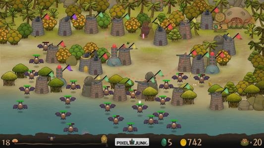 PixelJunk Monsters screenshot