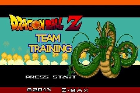 Pokemon - DBZ Team Training (Definitive) titlescreen