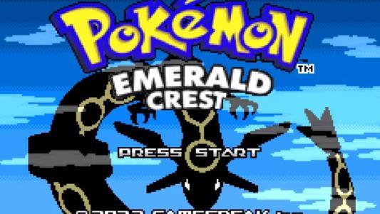 Pokémon Emerald Crest titlescreen