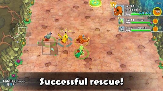 Pokémon Mystery Dungeon: Rescue Team DX screenshot