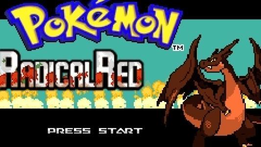 Pokemon - Radical Red titlescreen