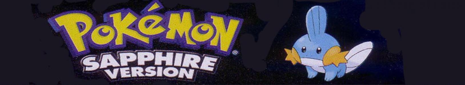 Pokémon Sapphire Version banner