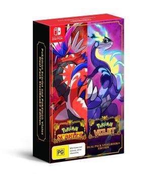 Pokémon Scarlet and Pokémon Violet Dual Pack SteelBook Edition