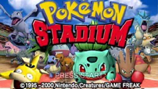 Pokémon Stadium titlescreen