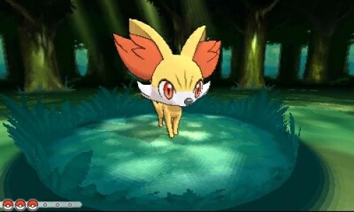 Pokémon X screenshot