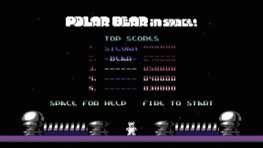 Polar Bear in Space! titlescreen