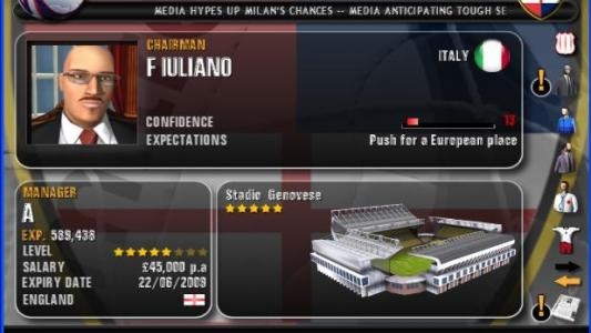 Premier Manager 09 screenshot