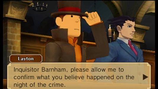 Professor Layton vs Phoenix Wright: Ace Attorney screenshot