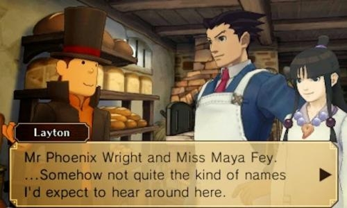 Professor Layton vs Phoenix Wright: Ace Attorney screenshot