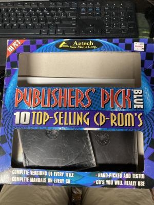 Publishers Pick BLUE - 10 top selling CD-ROms