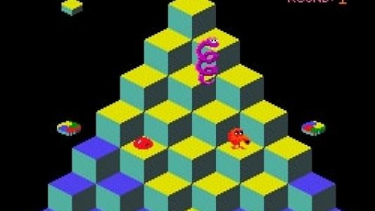 Q*bert screenshot