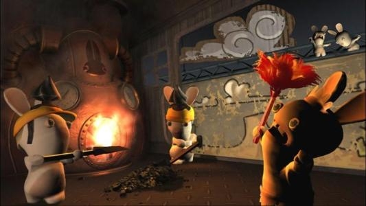 Rayman Raving Rabbids screenshot