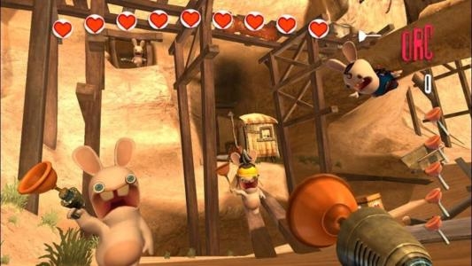 Rayman Raving Rabbids screenshot