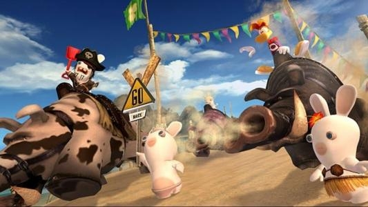 Rayman Raving Rabbids screenshot