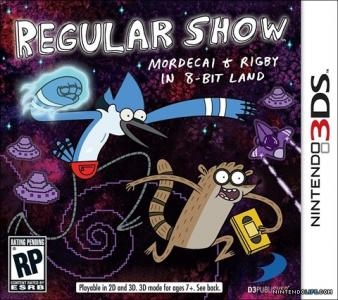 Regular Show: Mordecai and Rigby in 8-Bit Land