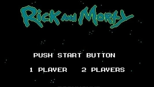 Rick And Morty titlescreen