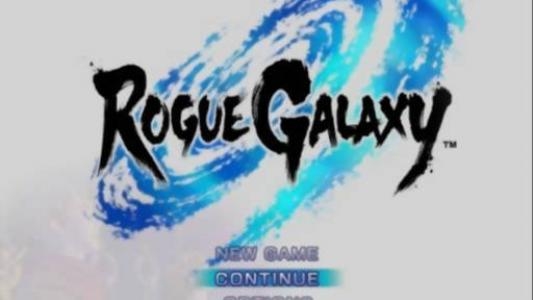 Rogue Galaxy titlescreen