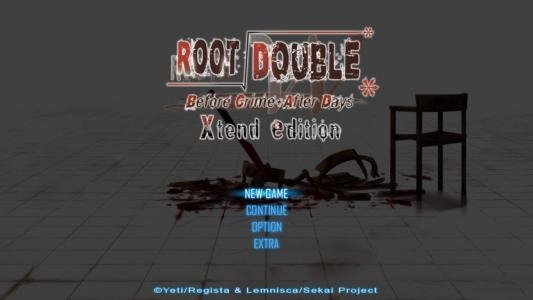 Root Double -Before Crime * After Days- Xtend Edition titlescreen