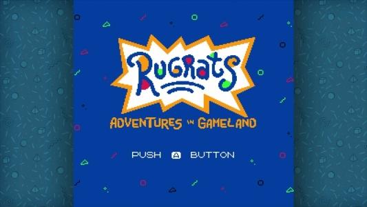 Rugrats: Adventures in Gameland titlescreen