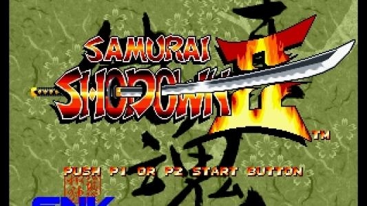 Samurai Shodown II (Virtual Console) titlescreen