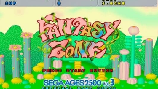 Sega Ages 2500 Series Vol. 3: Fantasy Zone titlescreen