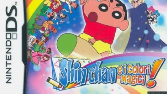 Shin Chan and The Magic Colors titlescreen