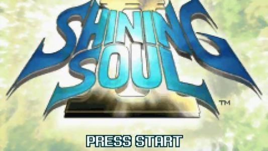 Shining Soul II titlescreen