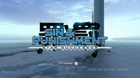 Sin and Punishment: Successor of the Skies titlescreen