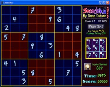 Snoodoku screenshot