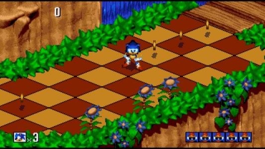 Sonic 3D Blast screenshot