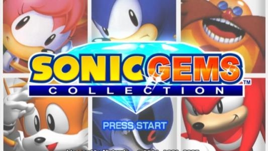 Sonic Gems Collection [Player's Choice] titlescreen