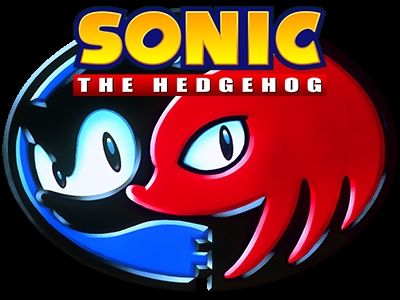 Sonic & Knuckles + Sonic the Hedgehog clearlogo