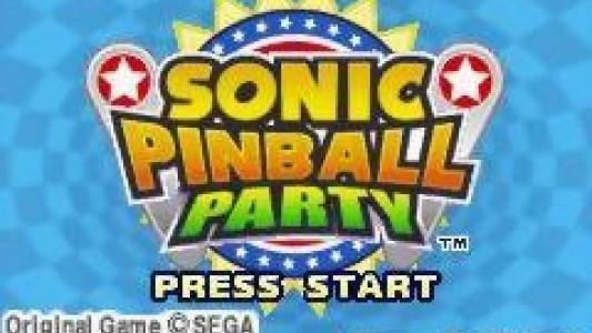 Sonic Pinball Party titlescreen