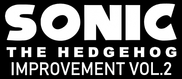 Sonic The Hedgehog: Improvement Vol.2 clearlogo