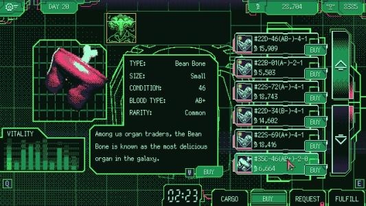 Space Warlord: Organ Trading Simulator screenshot