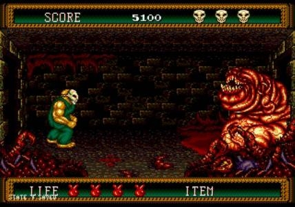 Splatterhouse 2 screenshot