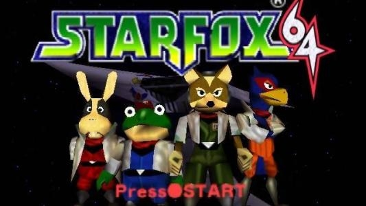 Star Fox 64 titlescreen