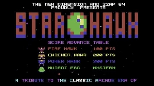 Star Hawx titlescreen