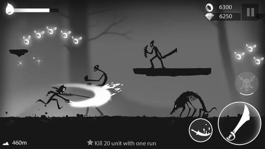 Stickman Run Shadow Adventure screenshot