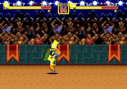 Streets of Rage 2 - The Simpsons Edition screenshot