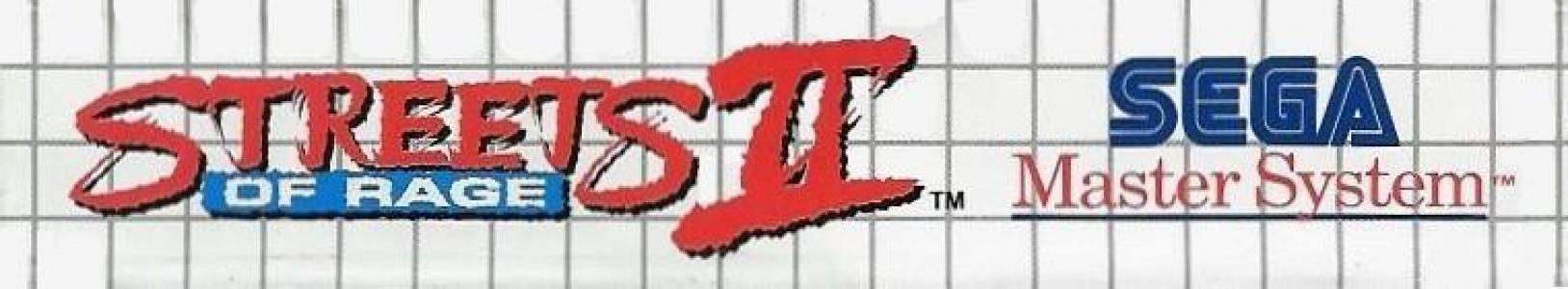 Streets of Rage II banner